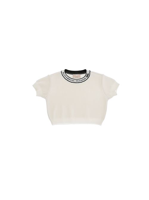 Maglia, bambina, logata. ELISABETTA FRANCHI | EGMA025 C FL191D027